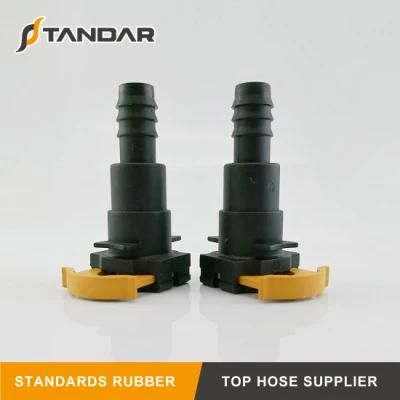 Latest Models Yellow Plastic Tube Fitting for Rubber Hose