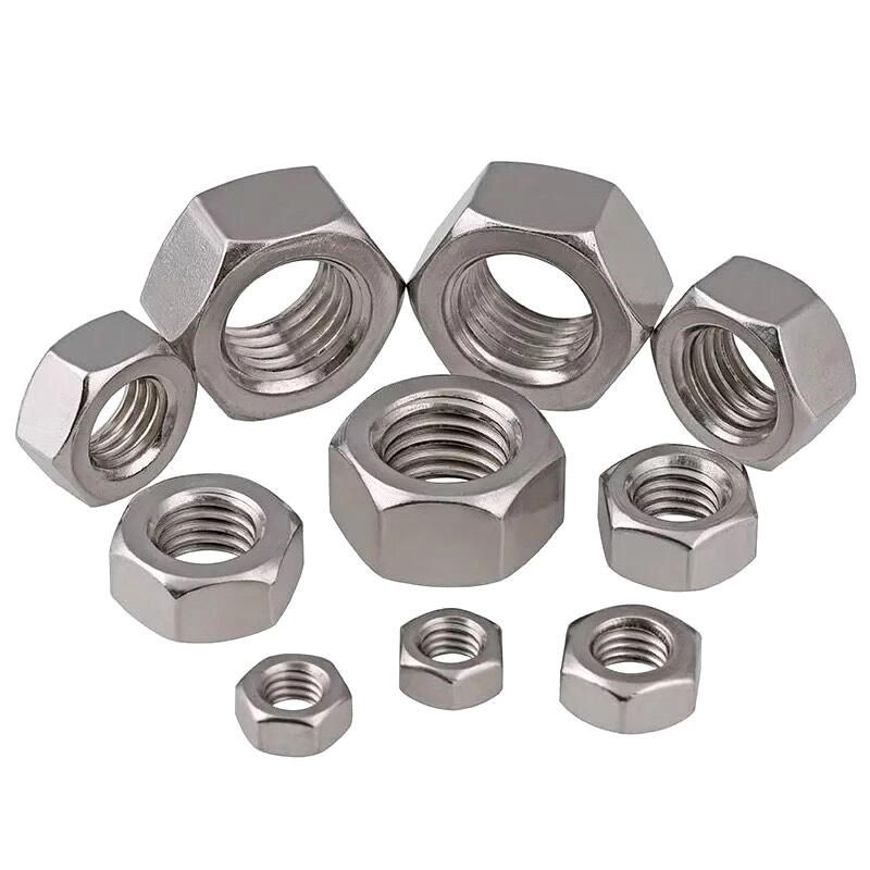 DIN934 Zinc Plated Carbon Steel Hex Nut