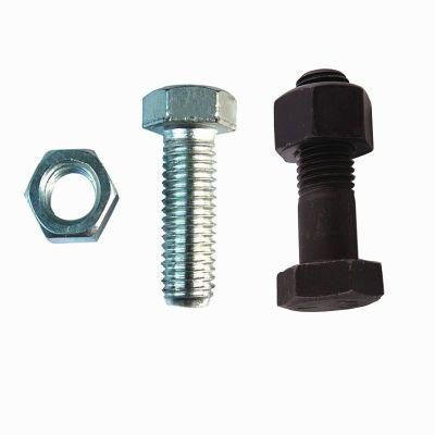 Hex Galvanized Bolt and Nut for Hardware Fasteners