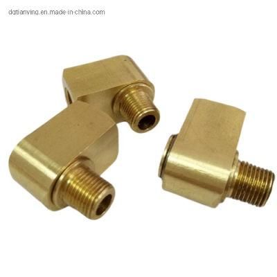 CNC Turning Parts Brass Male Pipe Nipple