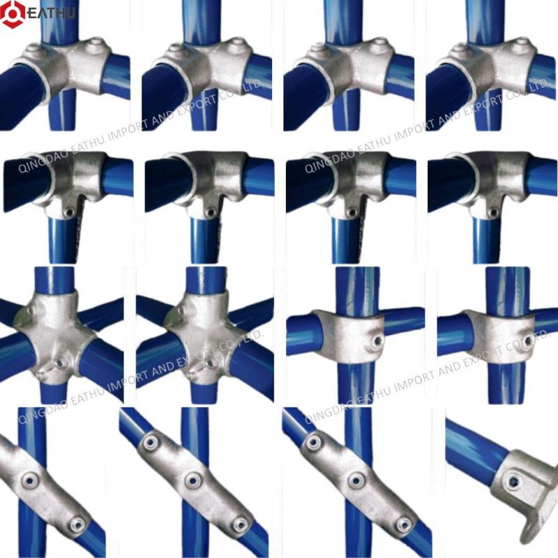 Galvanized Malleable Iron Connector Pipe Clamps Made in China