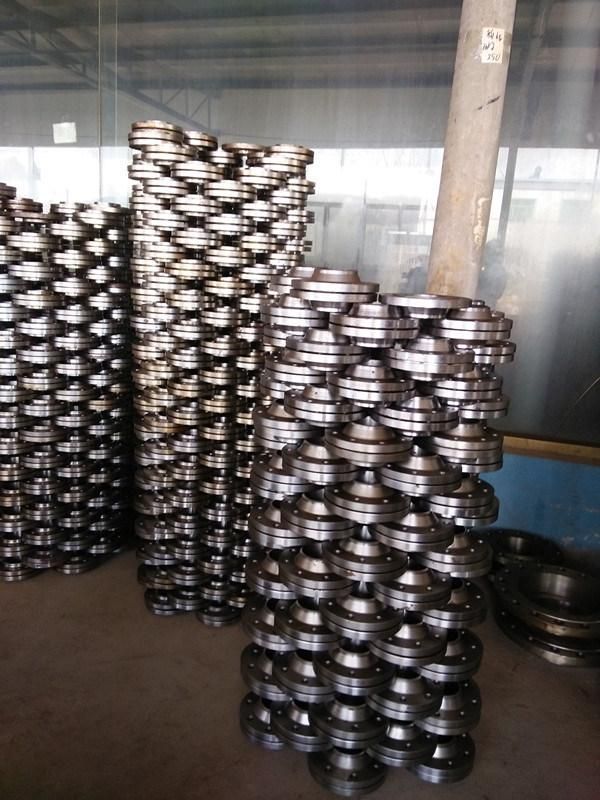 Customized Gas and Oil Pipe Fitting Black Mild Steel Flange