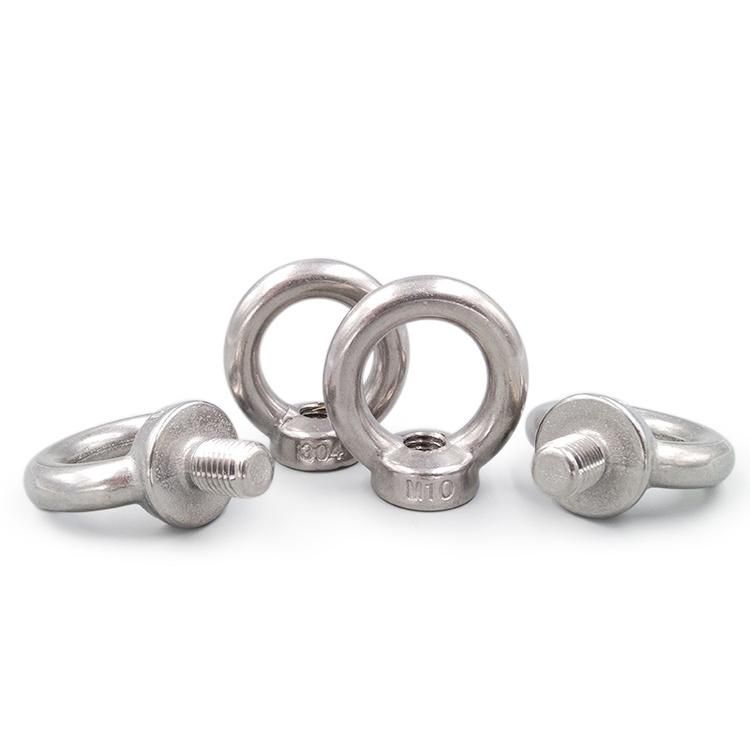 Stainless Steel Lifting Eye Nuts DIN582 Carbon Steel Forged Galvanized Ring Nut Anchor Lifting Eye Nuts Bolt and Nut