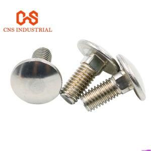 Factory Price DIN603 Carriage Bolts Fasteners Screws and Nuts Stainless Steel Bolts