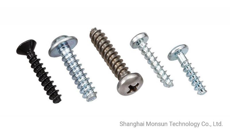 Harden Steel Zinc Coating Star Drive Self Tapping Screws for Plastic