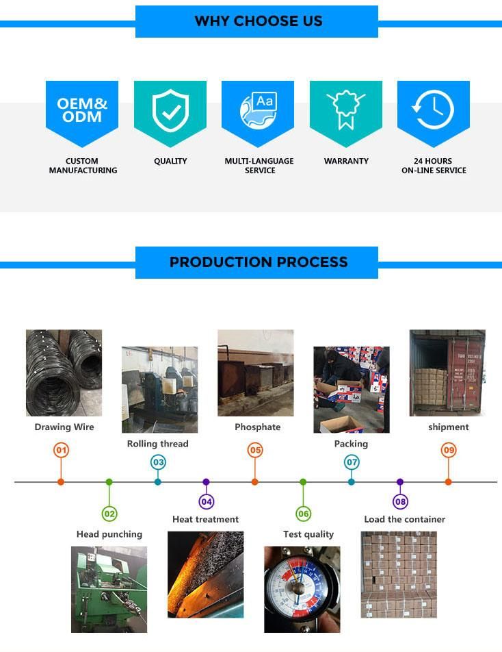 ISO9001: 2008, En 14592: 2008+A1: 2012 Pan, Truss, Flat, Oval, Round, Cheese Drywall Screws Wood Screw