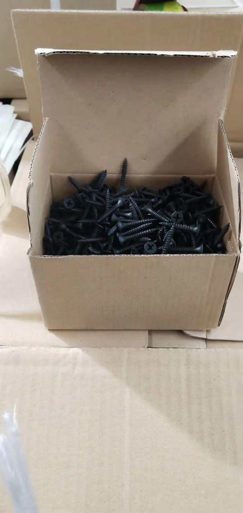 Black Phosphate Drywall Screw Nails for Wood Connection