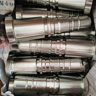 Carbon Steel En 856-4sp04-16 Hydraulic Hose Ferrule 00402 Hydraulic Ferrule for SAE 100r9at-R12