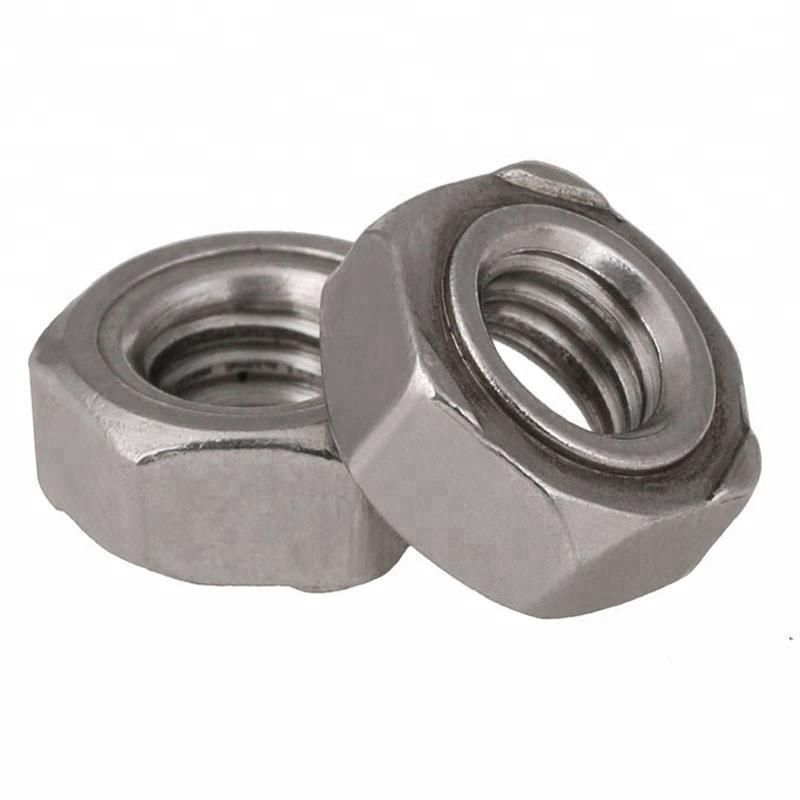 DIN929 Hex Weld Nut Square Weld Nut Stainless Steel 304 316 A2 A4