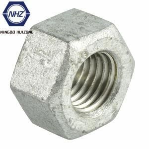 Hot DIP Galvanized Heavy Hex Nuts ASTM A563 Dh