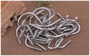 1/4&quot;-20 X 1&quot; Pipe Size 304 Stainless Steel Round Bend U-Bolt