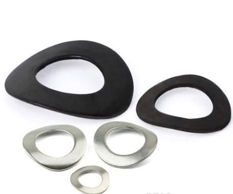 3mm 4mm Carbon Steel / Stainless Steel Gr12.9 Black Oxide Curved Pring Washer for Screw and Nut
