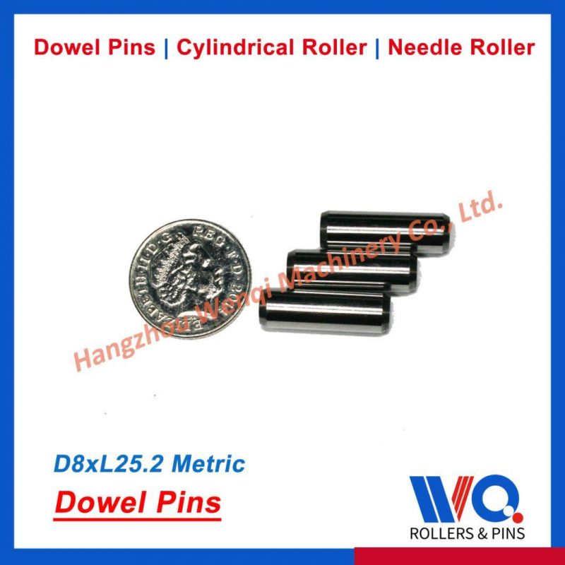 China Dowel Pin Chrome Steel Hardened HRC58-62