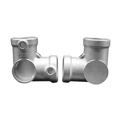 High Quality Equal Tees 3 Way Aluminium Key Clamp Pipe Fittings 1 Inch 90 Degree Elbow with Screws