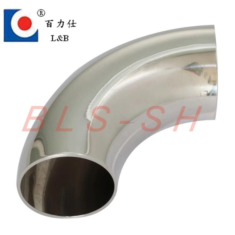 Stainless Steel Sanitary 90 Degree Welding Bend Elbow