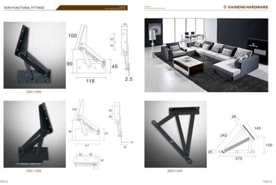 Sofa Hardware, Sofa Fitting, Sofa Headrest Hinge, Sofa Hinges (29010005)