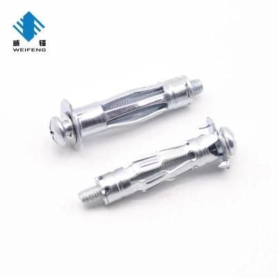 Iron Self Drilling Screw Hex PVC Washer Hollow Wall Anchor