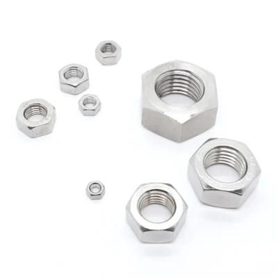 A2-70 A4-80 Stainless Steel 316 Hex Nut SS304 Hex Nut A2-70 Hex Nut