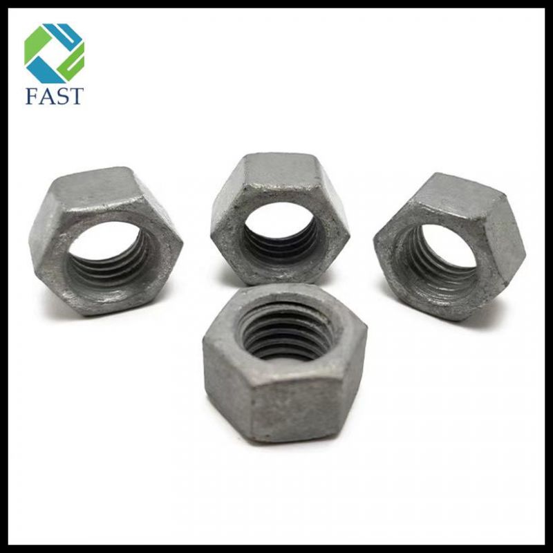 DIN934 HDG Hot DIP Galvanized Heavy Hex Nut