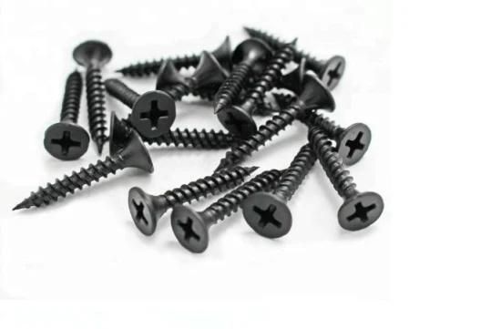 Colombia Kenya Zambia Market/Black Phosphated Bugle Head DIN7505 Drywall Screw/Tanzania Market Drywall Screw