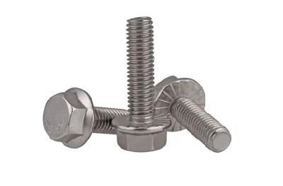 Titanium and Titanium Alloy Hexagon Flange Screw