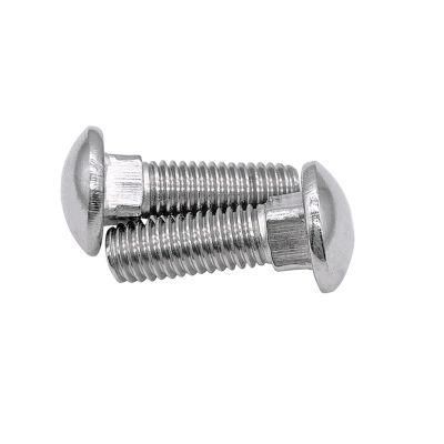 GB12 Stainless Steel 304 Mushroom Head Square Neck Carriage Screw