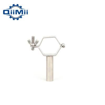 Sanitary Stainless Steel Tube Hanger Pipe Holder Support