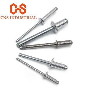 Wholesale Price DIN 7337 Waterproof 2mm 1/2 3/16 3/32 Csk Metal Structural 6100 Open Type End Anodized Aluminium Pop Blind Rivet