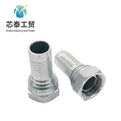 OEM ODM Stainless Steel Pipe Swaged Hose Fitting Hydraulic Fitting Hose Pipe Fitting 20211