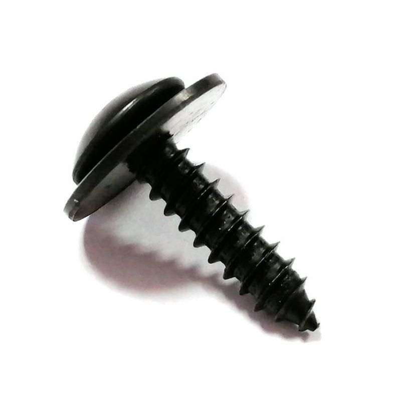 Oxide Black Truss Head Phillips Combination Sem Self Tapping Screws with Washer