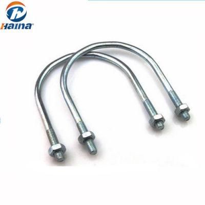 Gr 4.8 Gr8.8 Carbon Steel U Bolt with Nuts