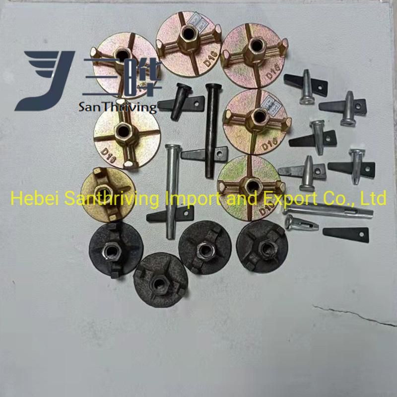 Aluminum Formwork Accessories Waller Clamp Waller Bracket C Clamp 50X50 60X60