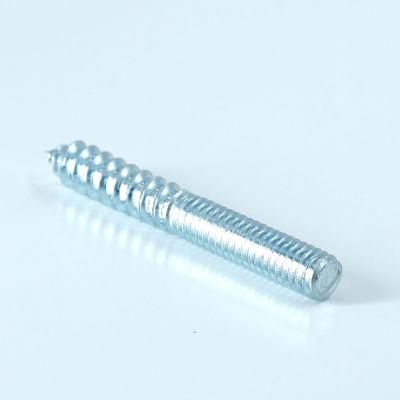 Furniture Fixing Double Thread Dowel Wood Screw