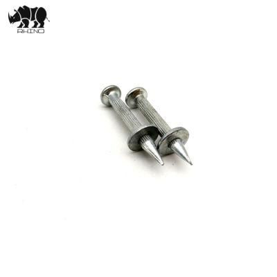 Concrete Shooting Nail with 12mm Metal Washer Drive Pin Shooting Gun Nail