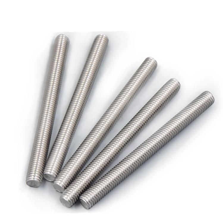 Stainless Steel SS304 SS316 Stud Bolts Threaded Rod DIN976