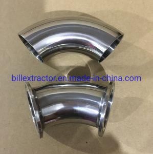 Sanitary Stainless Steel 304 45degree Tri Clamp Elbow