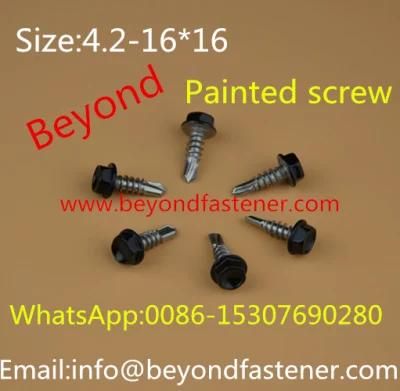 Color Head Screw Self Drilling Screw
