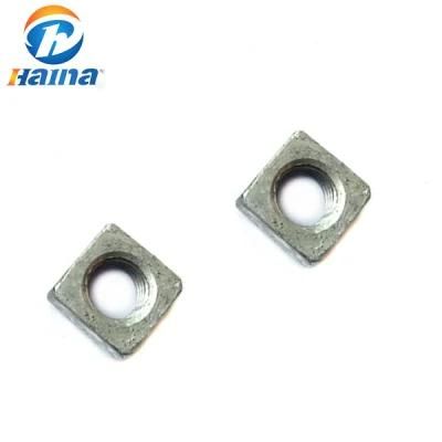 High Strength Hot DIP Galvanized Gr8.8 10.8 Square Nuts (DIN557)