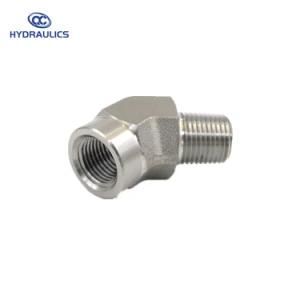 SAE Adapters/Pipe Fittings/45 Elbow NPT Male to Female Connectors