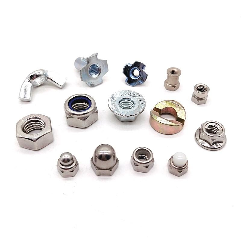 Stainless Steel Knurled Body Round Rivet Nut Insert Nut M4-M12