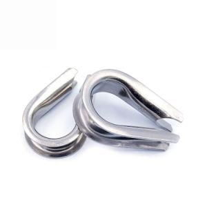 Wholesale High Quality Galvanized Heart Shaped Tubular Steel Welded Rope Thimbles