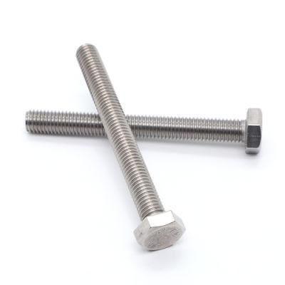 DIN933 Stainless Steel Hex Bolt Stud Bolt Flange Bolt 304 316 Bolt