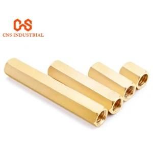 DIN 6334 Brass Hex Coupling Nut
