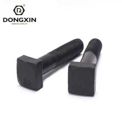 1/4&quot;-3&quot; Carbon Steel Stainless Steel Square Bolt Flat Square Head Bolt