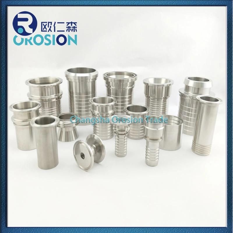 Stainless Steel Sanitary Hose Side Clamped for Food