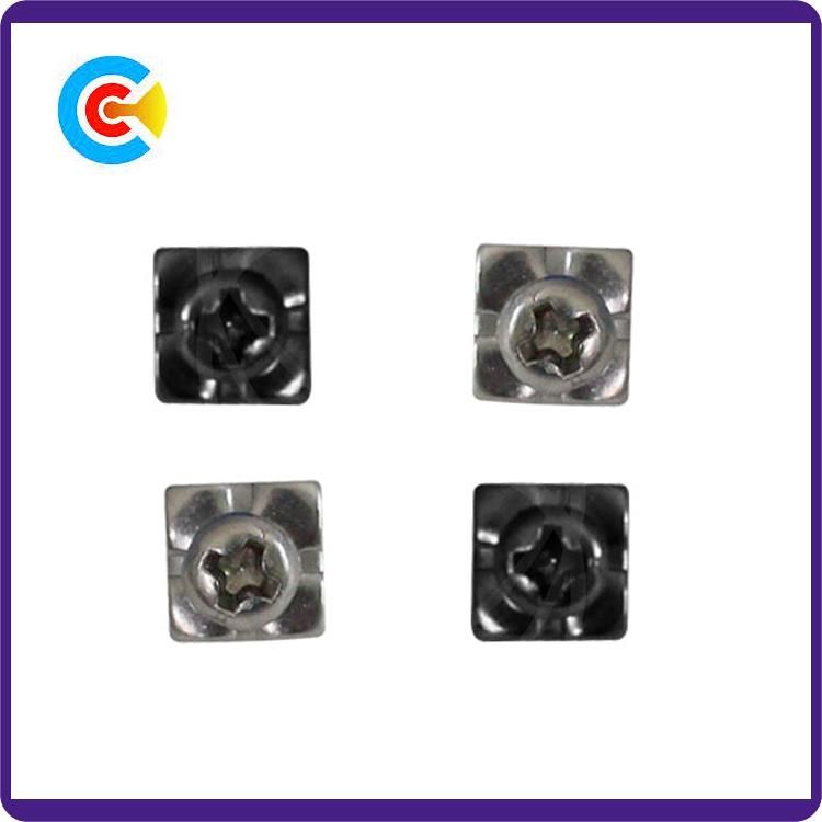DIN/ANSI/BS/JIS Carbon-Steel/Stainless-Steel Cross Combination of Screws Combination Fan Screws
