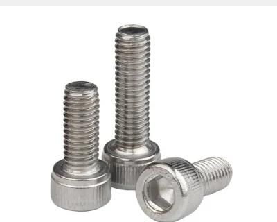 304 Stainless Steel Cup Head Hexagon Socket Screw Cylindrical Head Screw 10mm Extension Bolt M2m3m5m6m8