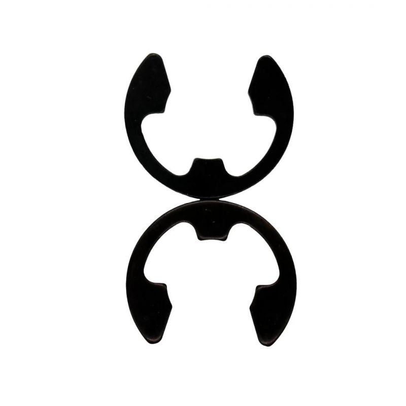 High Quality Black Oxide E Circlips Snap Ring Open Retaining Ring E Ring DIN6799 C Type Circlips / Open End Lock Washer