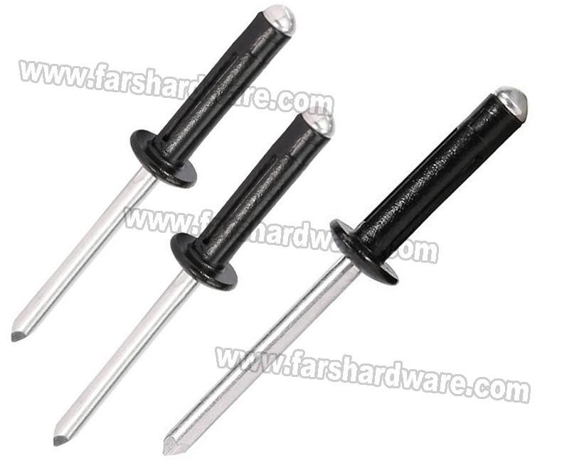 Aluminum Tri-Lock Type Large Head Pop Rivets
