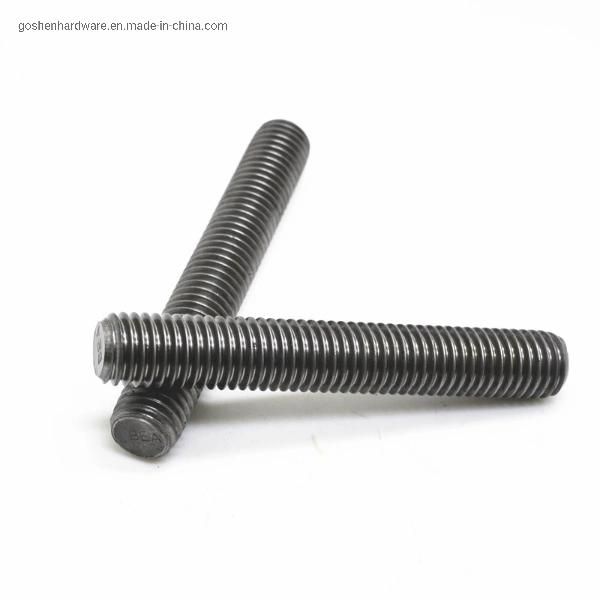 Carbon Steel M2-M52 Black Stud Bolt Threaded Rod